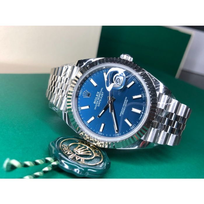 Rolex Datejust 41 Blue Dial Men's Watch 126334-0002