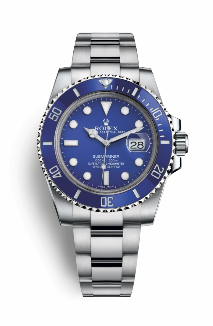 Rolex Submariner Date Blue Dial 40mm 116619LB-0001