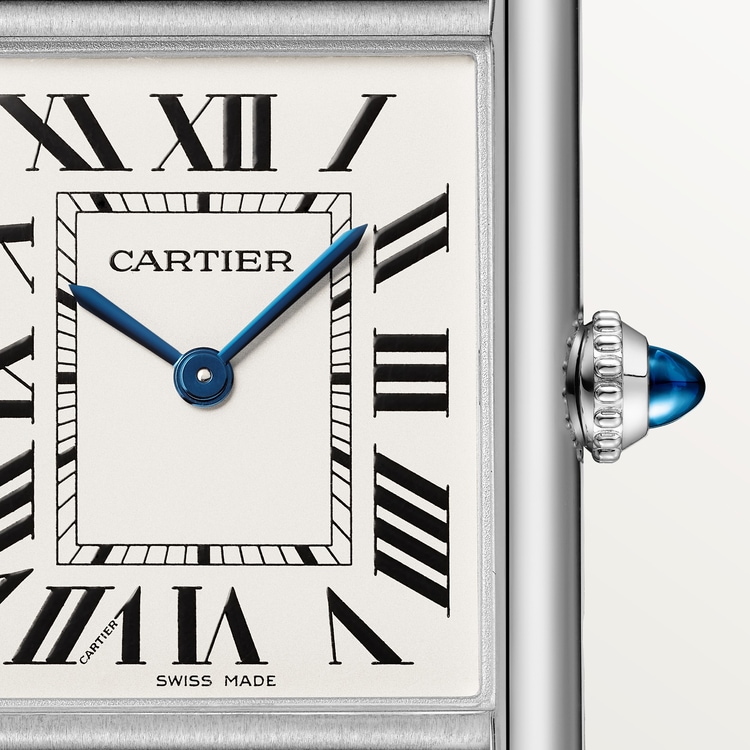 Tank Must de Cartier watch Large model Silvered dial 33.7 mm