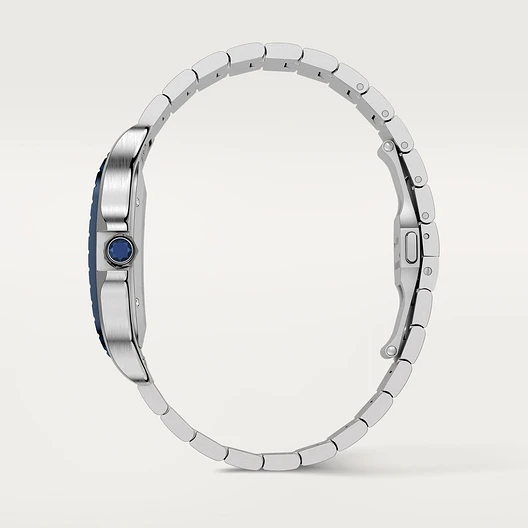 SANTOS Blue PVD Bezel 39.8mm