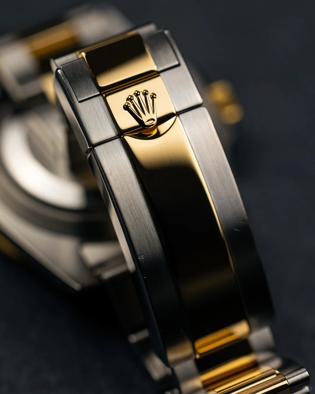 Rolex Submariner Bluesy Blue Index Dial Oyster Bracelet Mens Watch 116613lb-0005