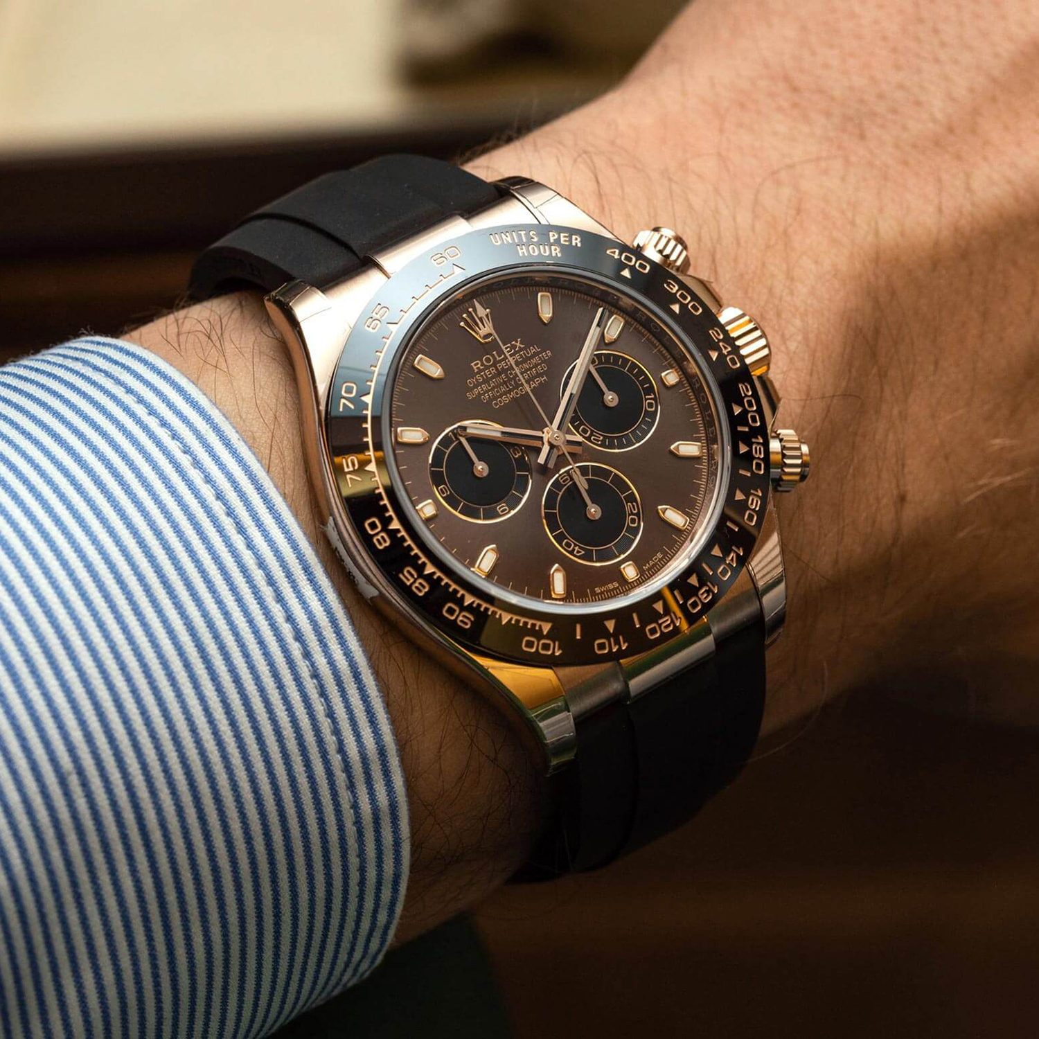 Cosmograph Daytona Everose Gold Oysterflex M116515LN-0041