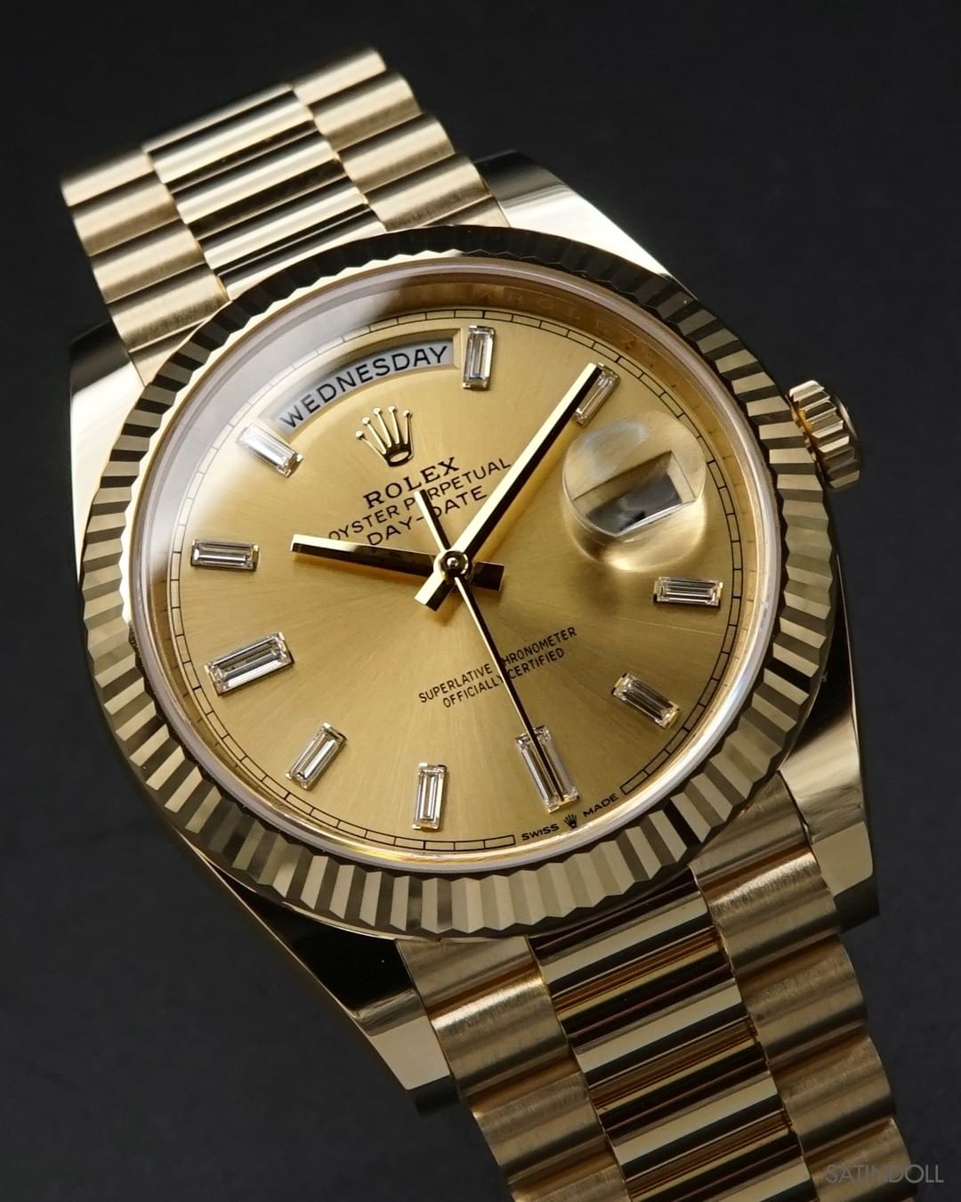 228238 DAY-DATE 40 YELLOW GOLD