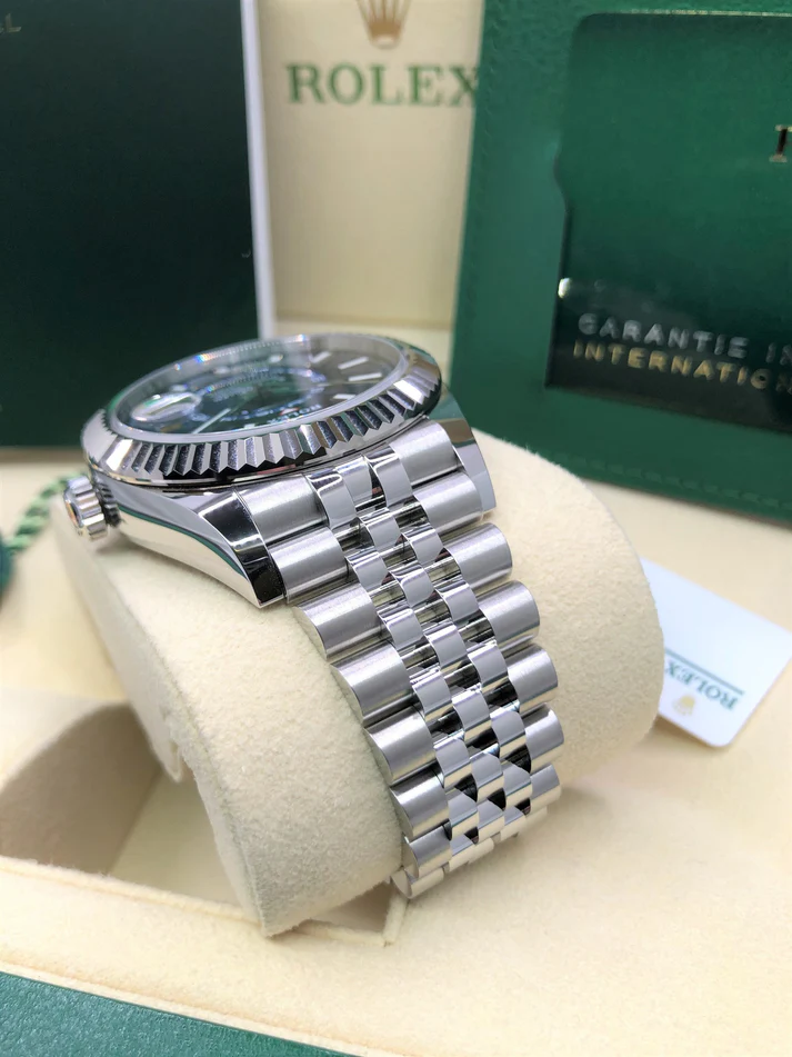 Rolex Sky-Dweller 42mm Black Dial Oyster Bracelet Men's Watch 326939