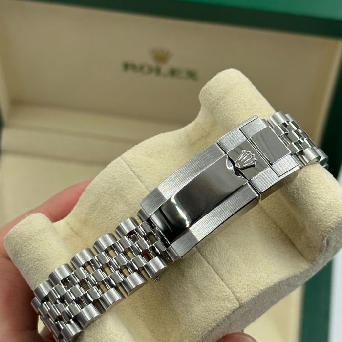 Rolex GMT Master ll Automatic Black Dial Jubilee Bracelet Steel Men's Watch M126710GRNR-0003