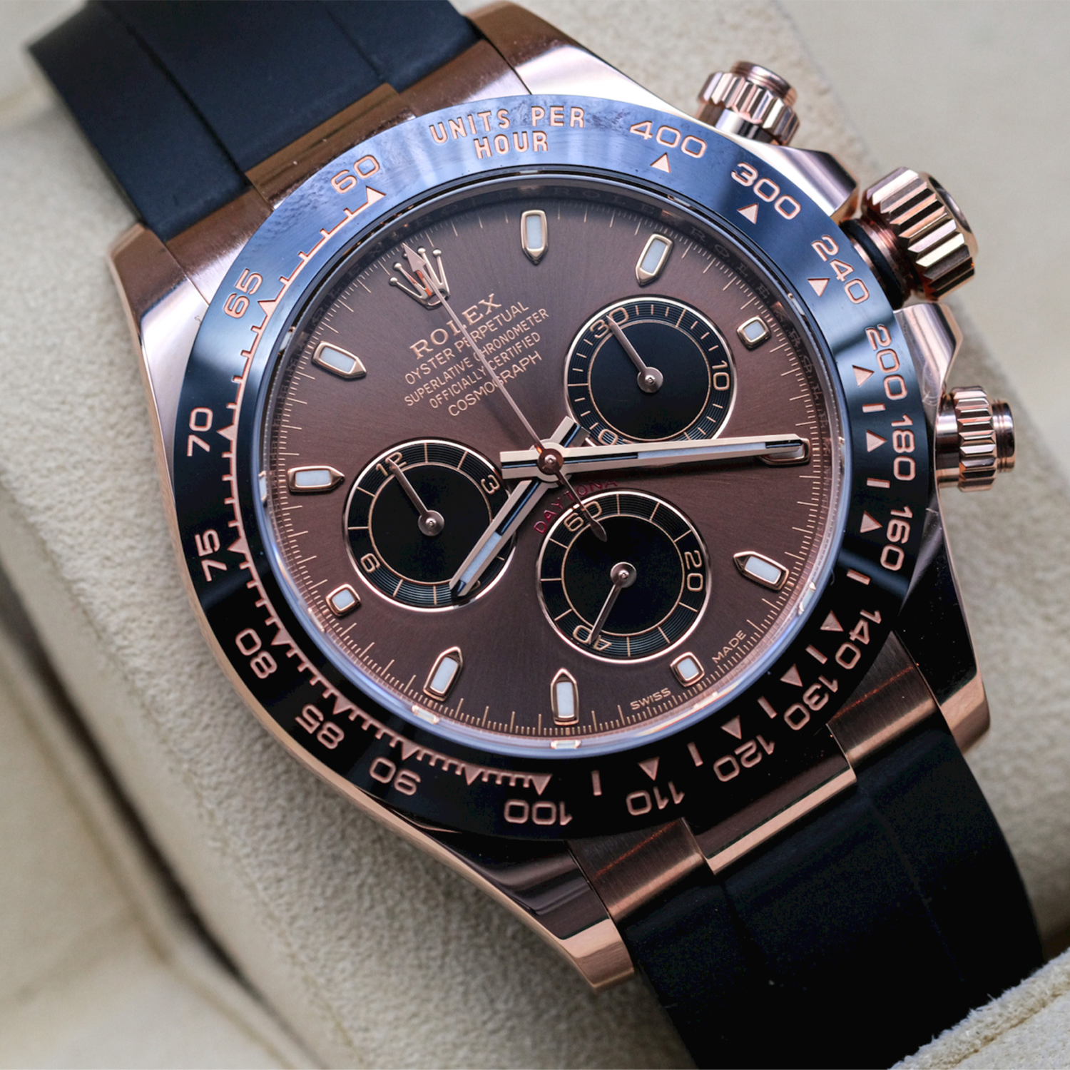 Cosmograph Daytona Everose Gold Oysterflex M116515LN-0041