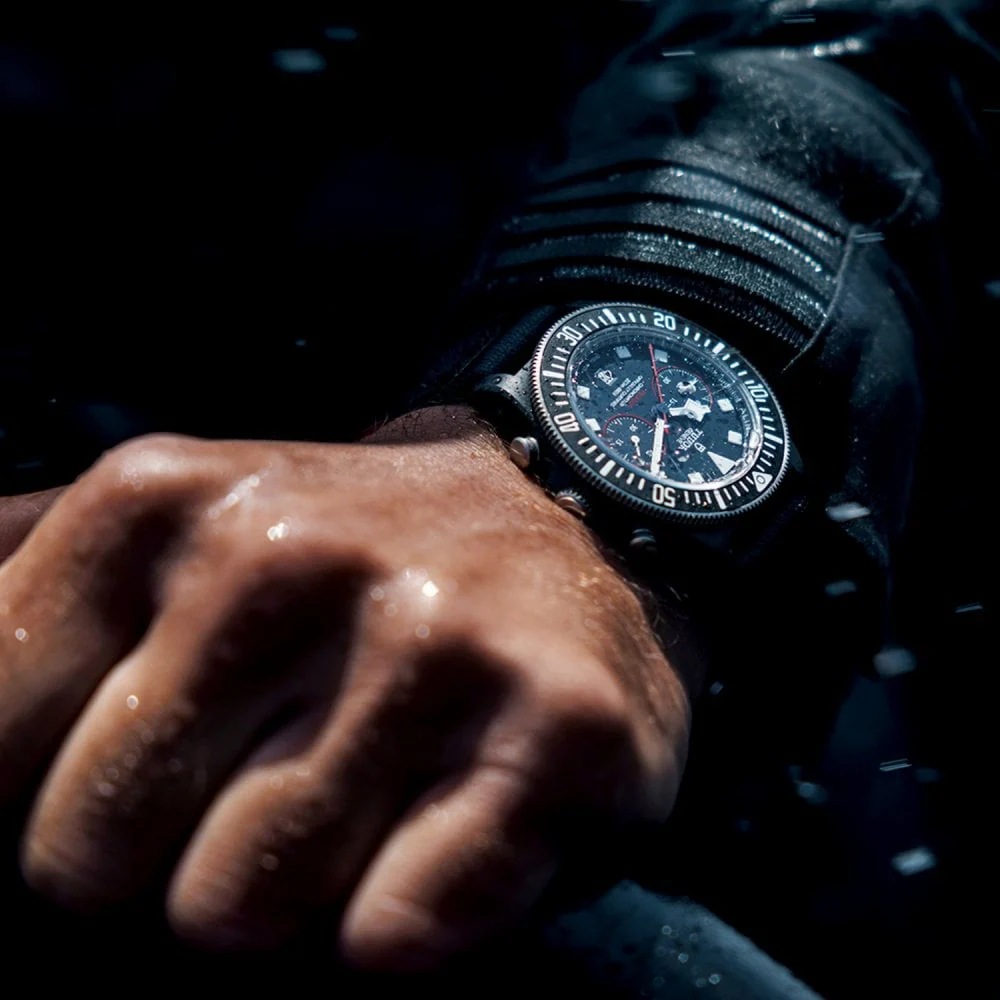 Pelagos FXD x Red Bull Alinghi Edition 42mm Men's Chronograph Watch