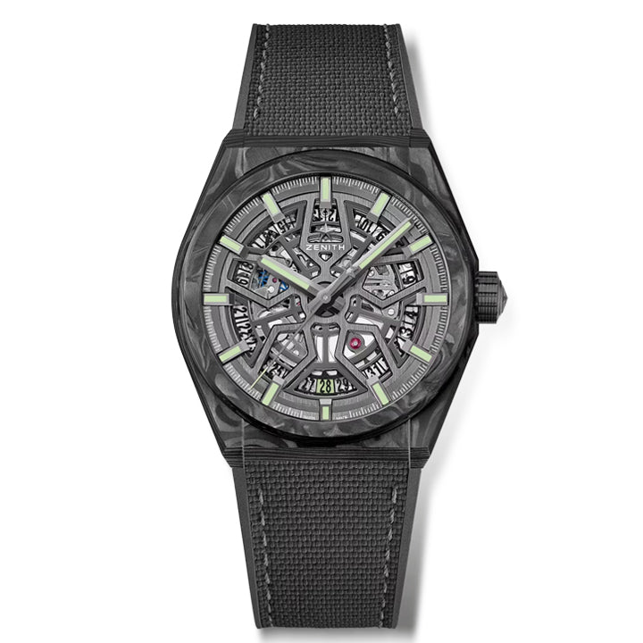 Zenith Defy Classic on Cordura Effect Rubber Strap – 10.9000.670/80.R795