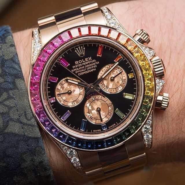 Cosmograph Daytona 116595 "Rainbow" Brand New "Very Rare"