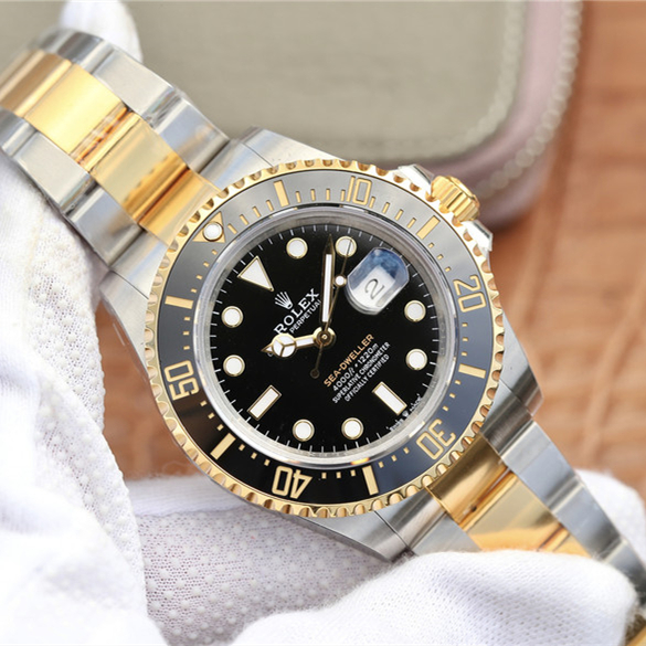 Sea Dweller Goldmix Black Dial 43mm