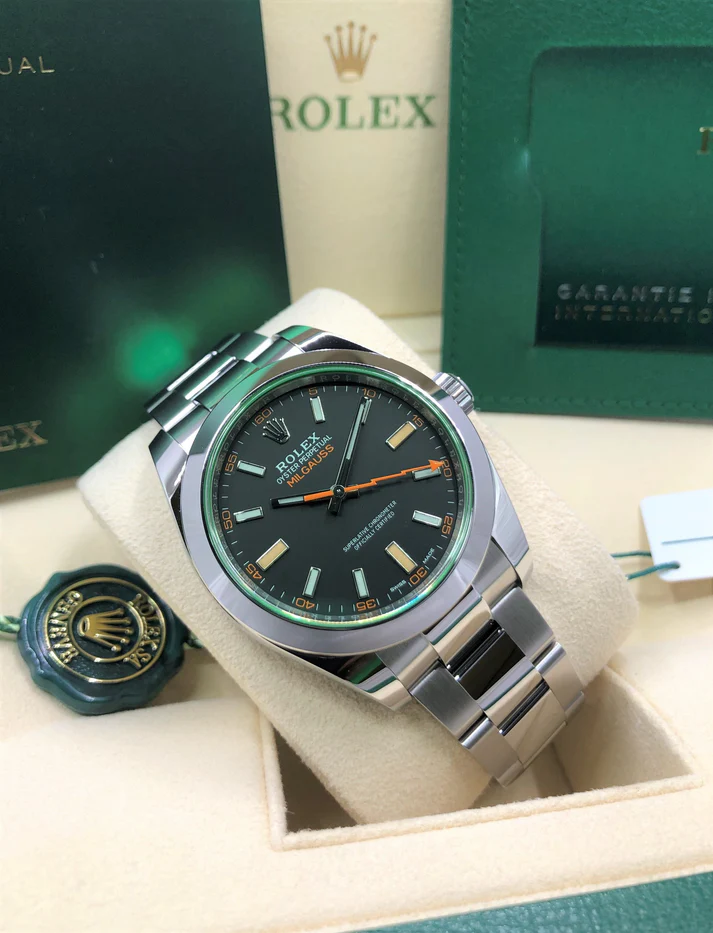 Rolex MILGAUSS Oyster, 40 mm, Oystersteel M116400GV-0002