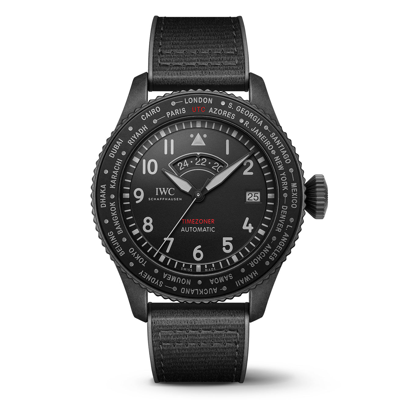 IWC-Pilot's Watch Timezoner TOP GUN Ceratanium (IW395505)
