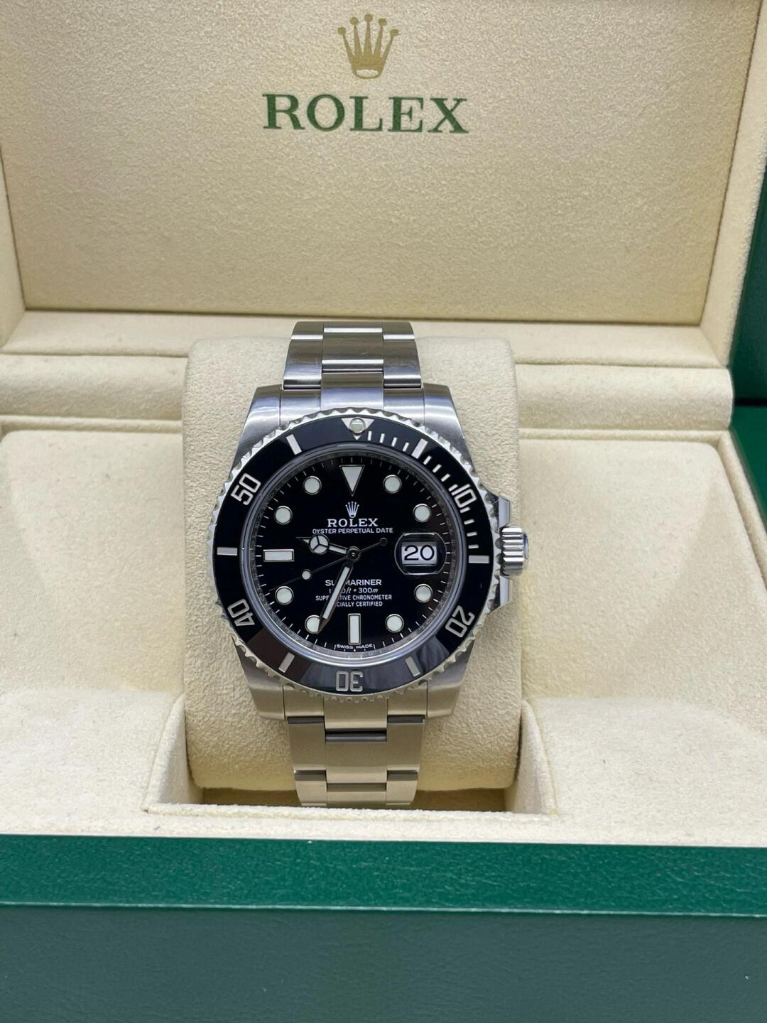 Rolex Submariner Date Black Dial Men's Watch 116610LN-0001
