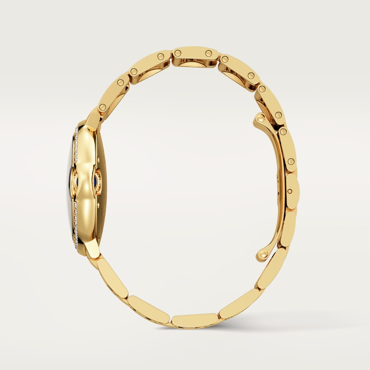 Ballon Bleu de Cartier watch Silver sunray-effect dial 33 mm