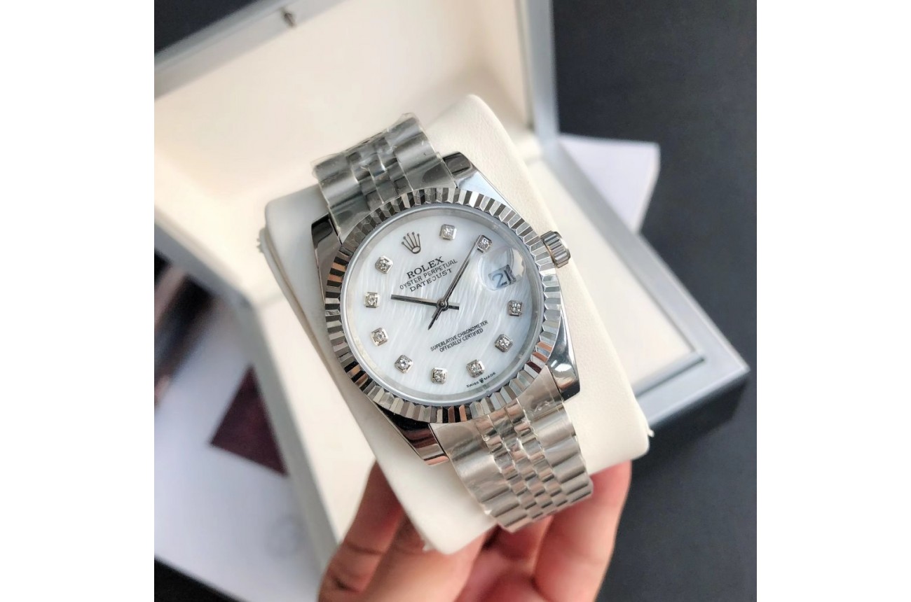 Rolex Datejust 36/28mm SS/SS Jub White/Dial
