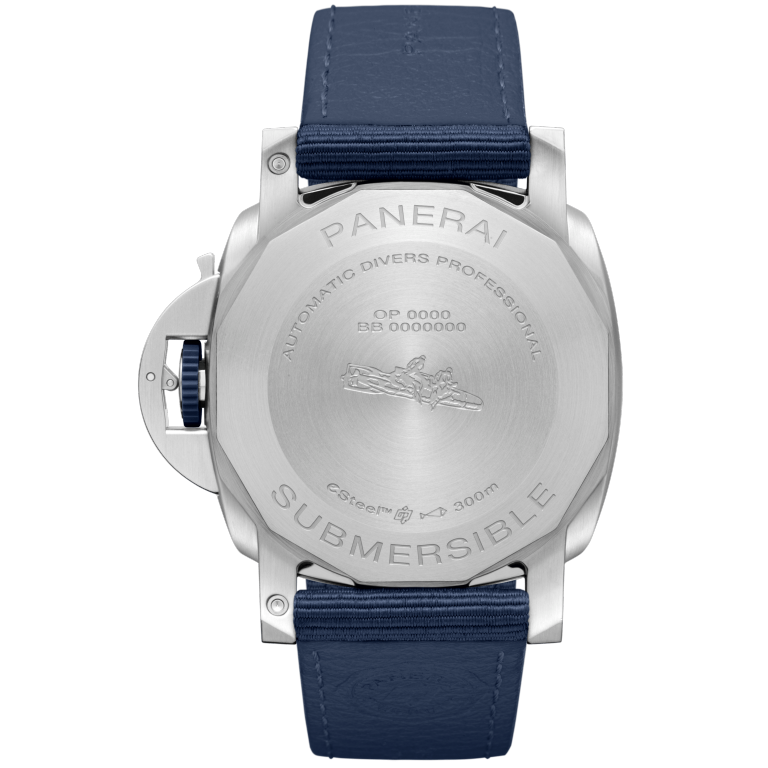 Submersible Blue QuarantaQuattro ESteelβ’ Blu Profondo 44mm