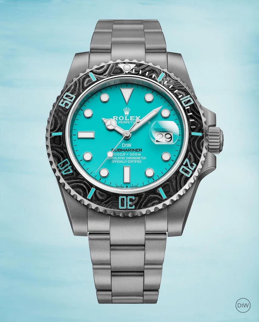 DiW Rolex Submariner AQUAMARINE