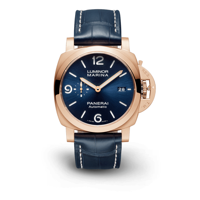 Luminor Marina Goldtechβ’ Sole Blu 44mm