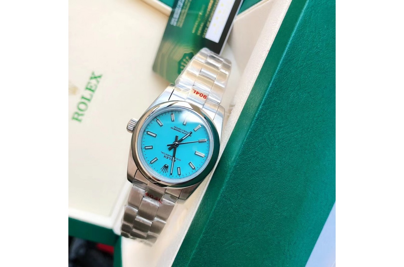 Rolex Oyster Perpetual 31/41mm SS/SS Tiffany Blue/Stk