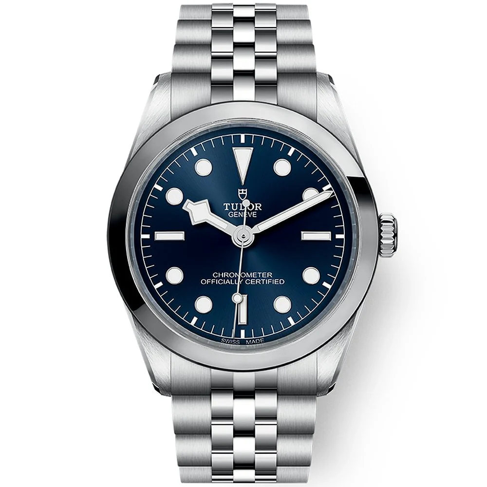 Black Bay 36mm Blue Dial Automatic Bracelet Watch