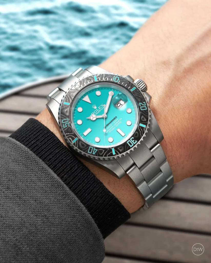 DiW Rolex Submariner AQUAMARINE