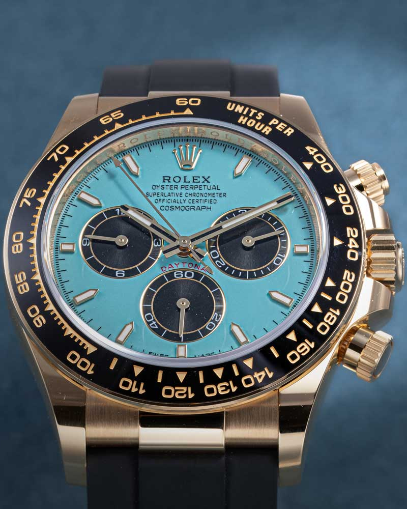 Rolex Cosmograph Daytona Turquoise Blue Dial 40 mm 126518ln-0014