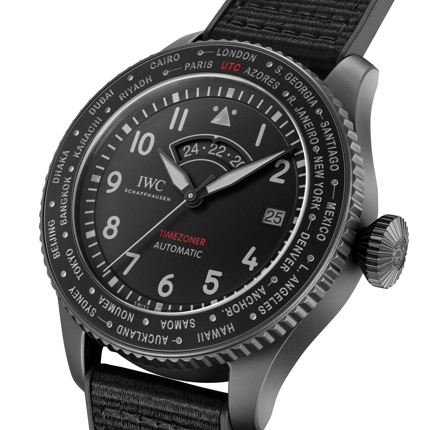 IWC-Pilot's Watch Timezoner TOP GUN Ceratanium (IW395505)