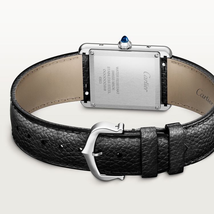 Tank Must SolarBeatโข watch large model silvered dial 33.7mm