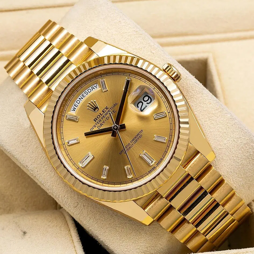 228238 DAY-DATE 40 YELLOW GOLD