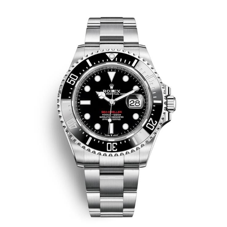 Sea Dweller Silver Black Dial 43mm