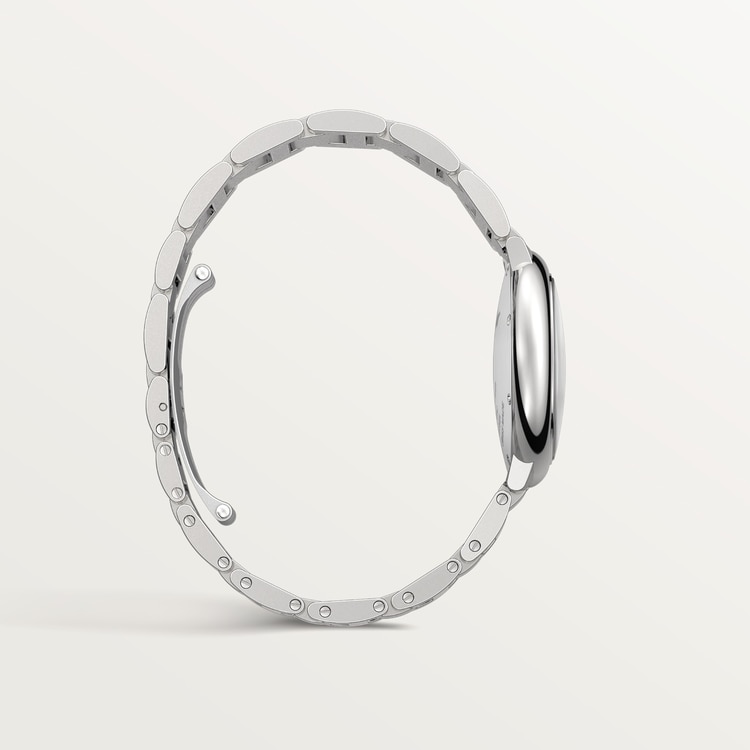 Ballon Bleu de Cartier watch Silver guilloché dial 33 mm