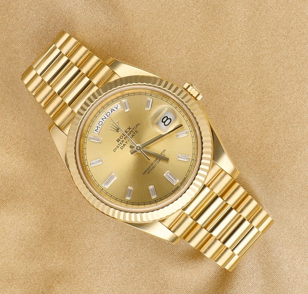 228238 DAY-DATE 40 YELLOW GOLD