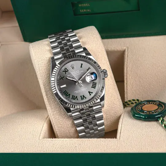 Rolex DATEJUST 41 Oyster, 41 mm, Oystersteel and white gold M126334-0022