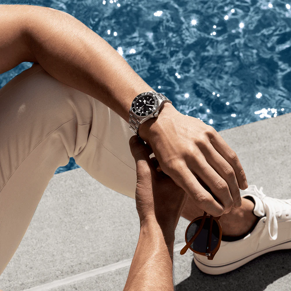 Pelagos 39mm Black Sunray Dial & Ceramic Bezel Titanium Automatic Watch