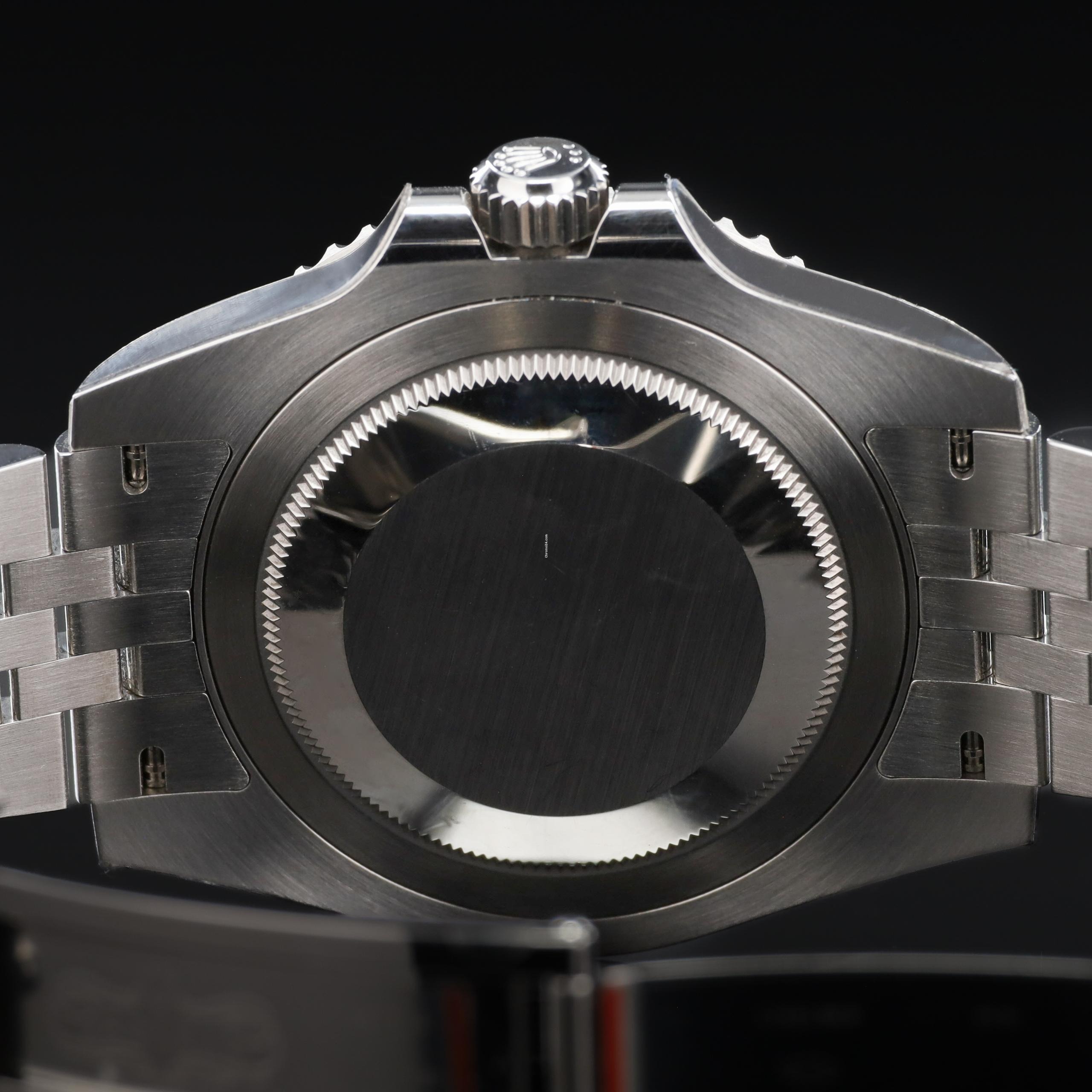 Rolex GMT Master ll Automatic Black Dial Jubilee Bracelet Steel Men's Watch M126710GRNR-0003