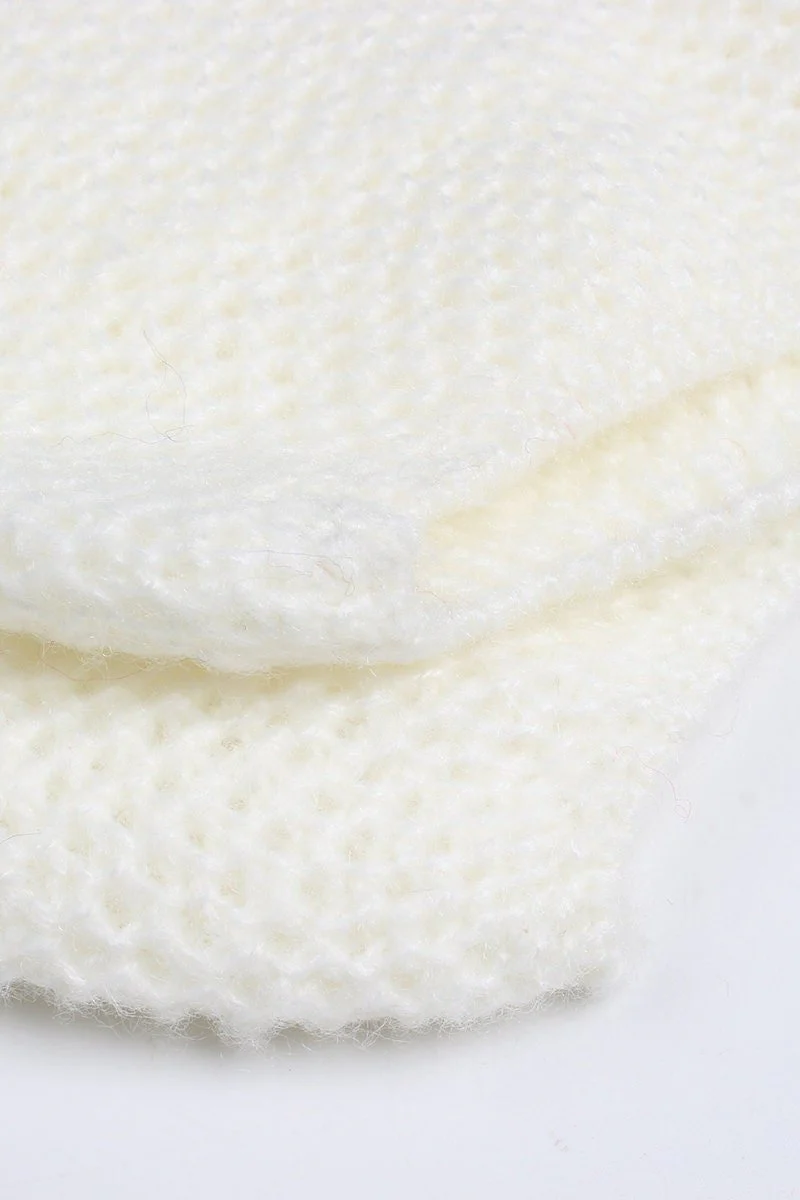 Color Block Cozy Crewneck Sweater - Warm, Vintage Style for Her - BBHGWM