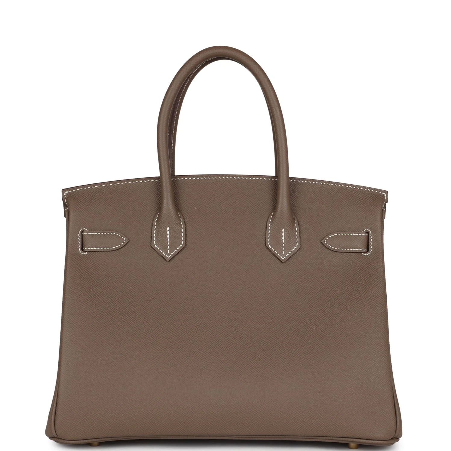 Replicate Hermes Birkin 30 Etoupe Epsom Gold Hardware(1:1 replica)