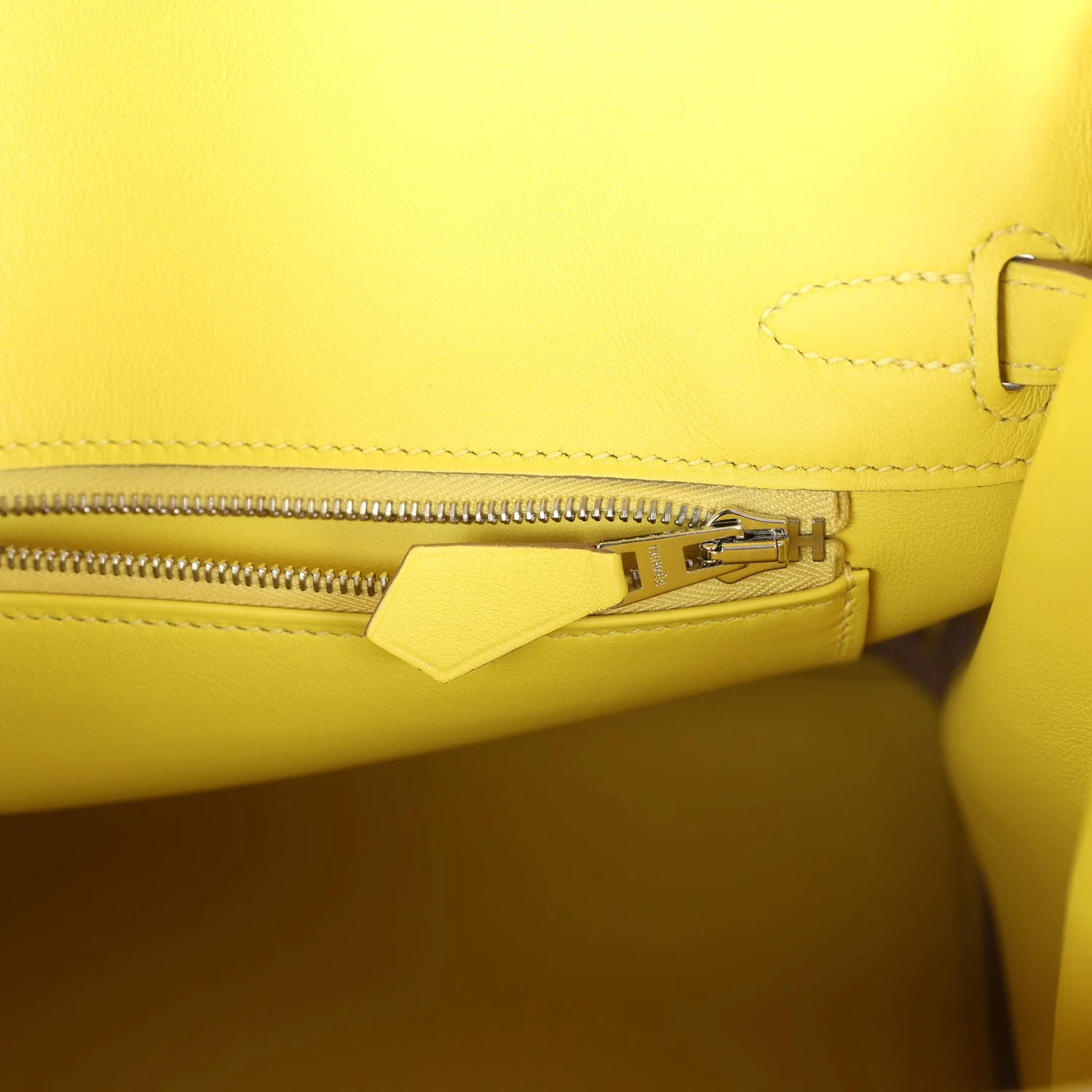 Replicate Hermes Birkin 25 Lime Swift Palladium Hardware(1:1 replica)