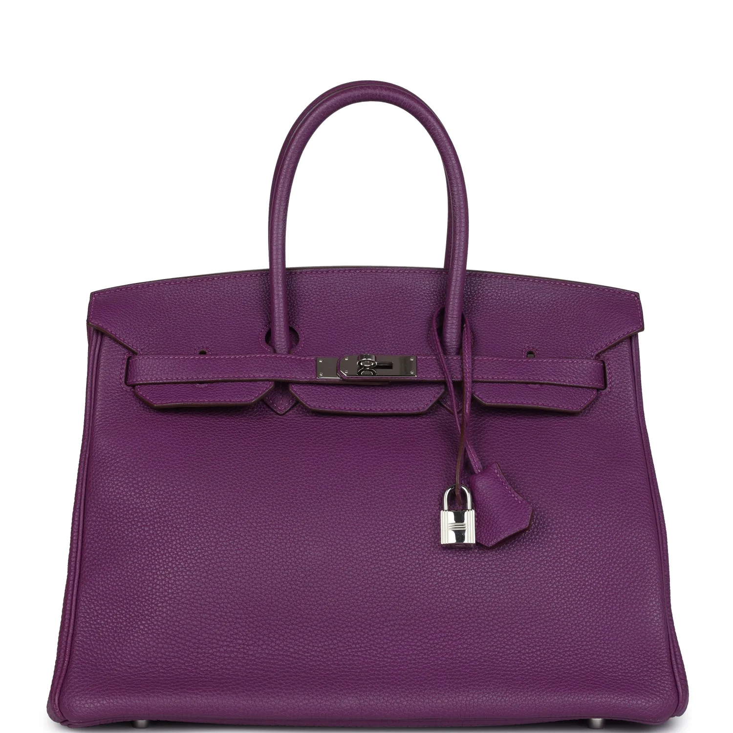 Replicate Birkin 35 Anemone Togo Palladium Hardware(1:1 replica)