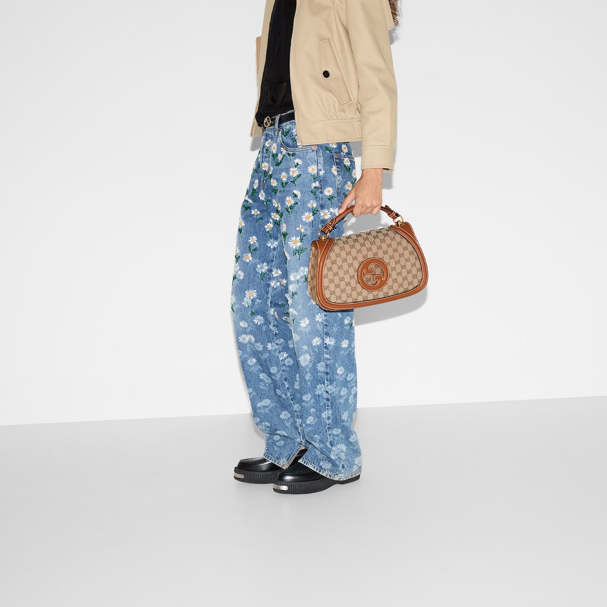 Replicate Gucci Blondie Medium Top Handle Bag(1:1 replica)