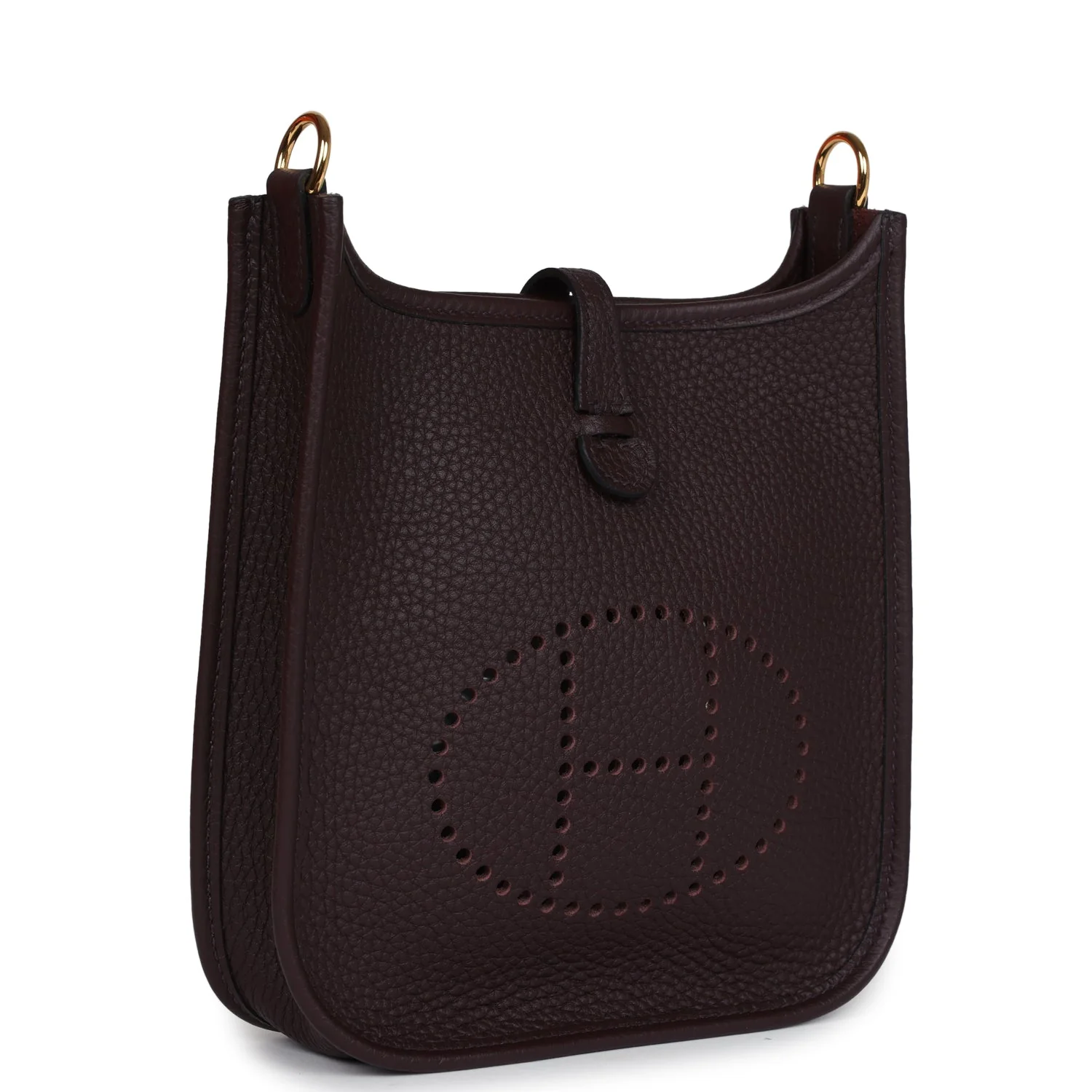 Replicate Hermes Evelyne TPM Rouge Sellier Clemence Gold Hardware(1:1 replica)