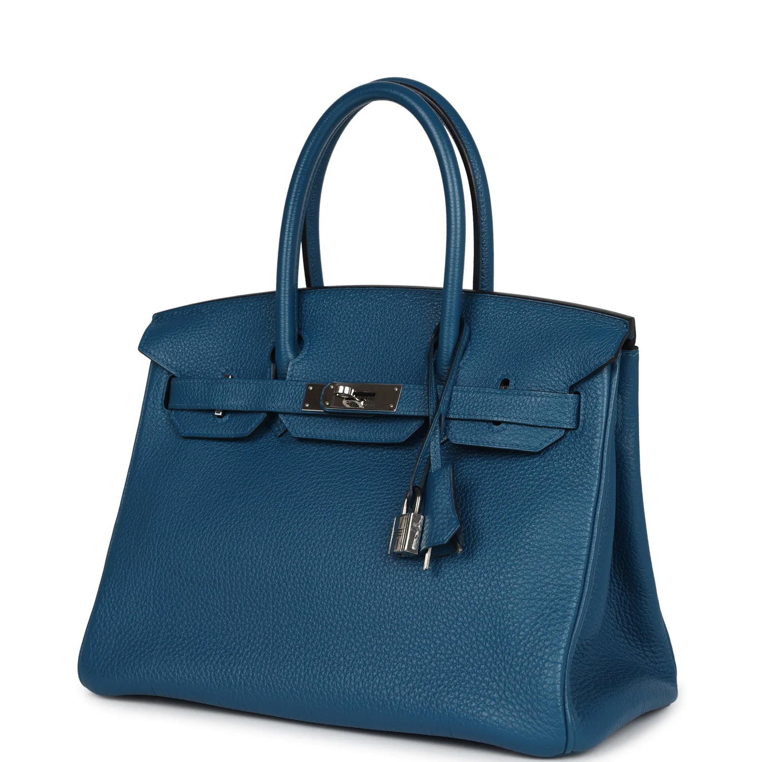 Replicate Hermes Birkin 30 Colvert Togo Palladium Hardware(1:1 replica)