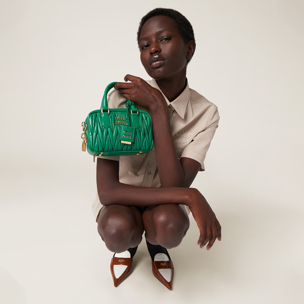 Replicate Small Arcadie matelassé nappa leather bag(1:1 replica)