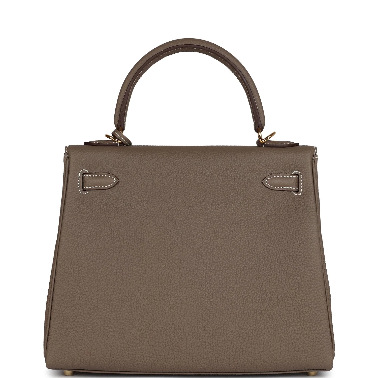 Replicate Hermes Kelly Retourne 25 Etoupe Togo Gold Hardware(1:1 replica)