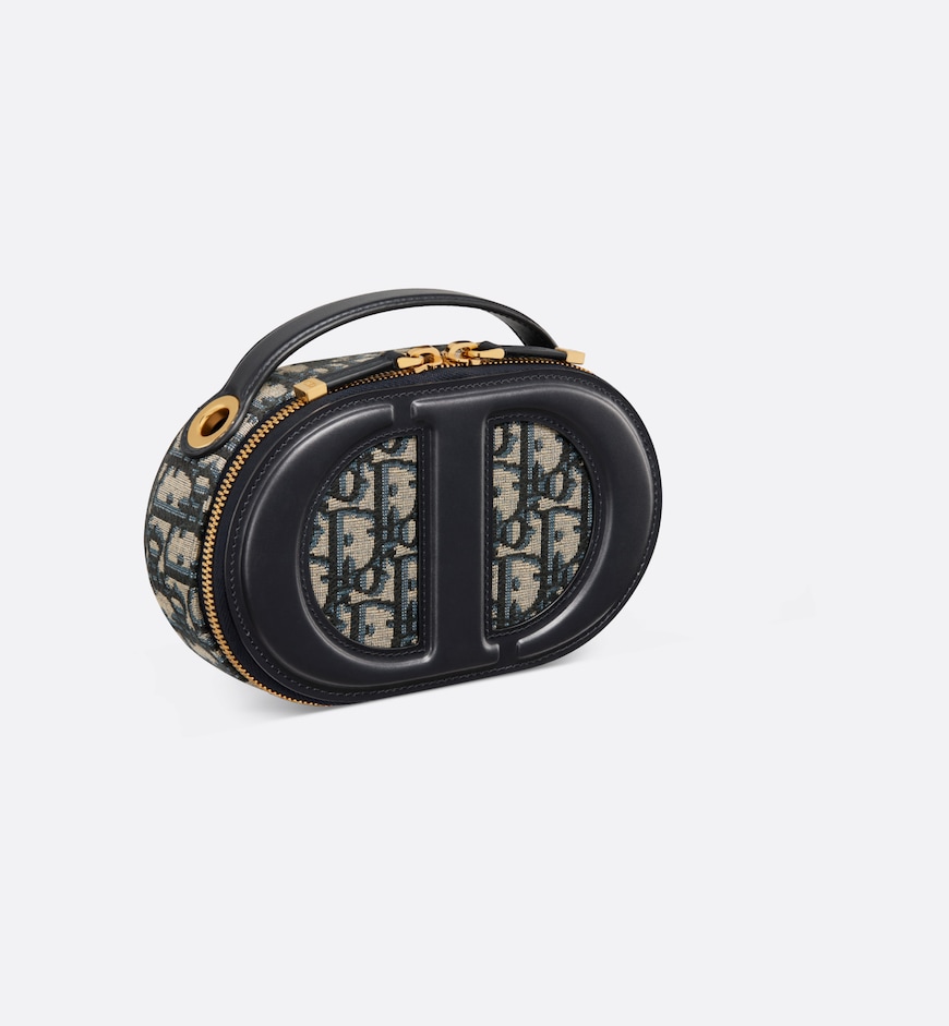 Replicate Dior CD Signature Oval Camera Bag(1:1 replica)