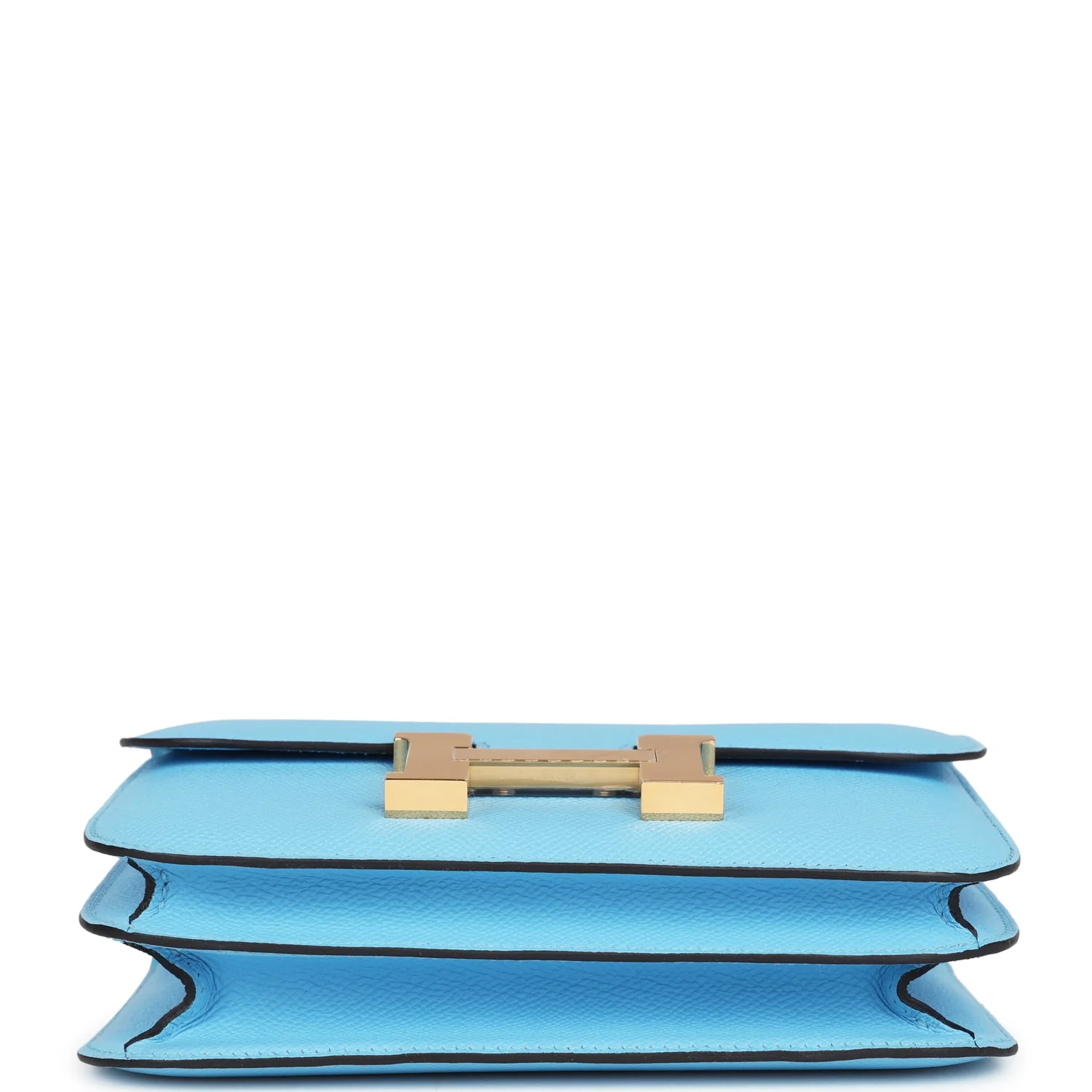 Replicate Hermes Constance 18 Celeste Epsom Gold Hardware(1:1 replica)