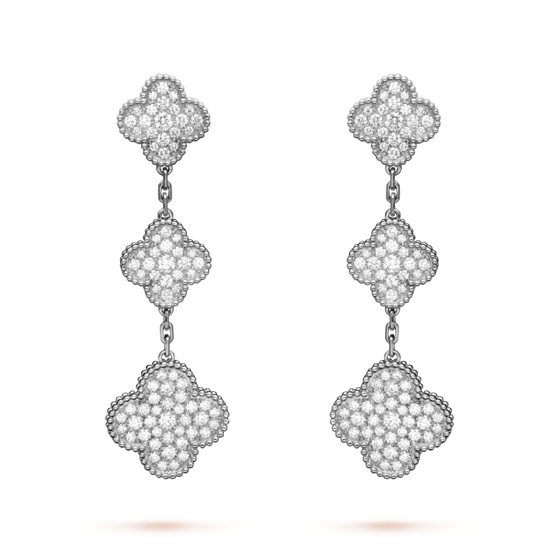 Replicate Magic Alhambra earrings, 3 motifs(1:1 replica)