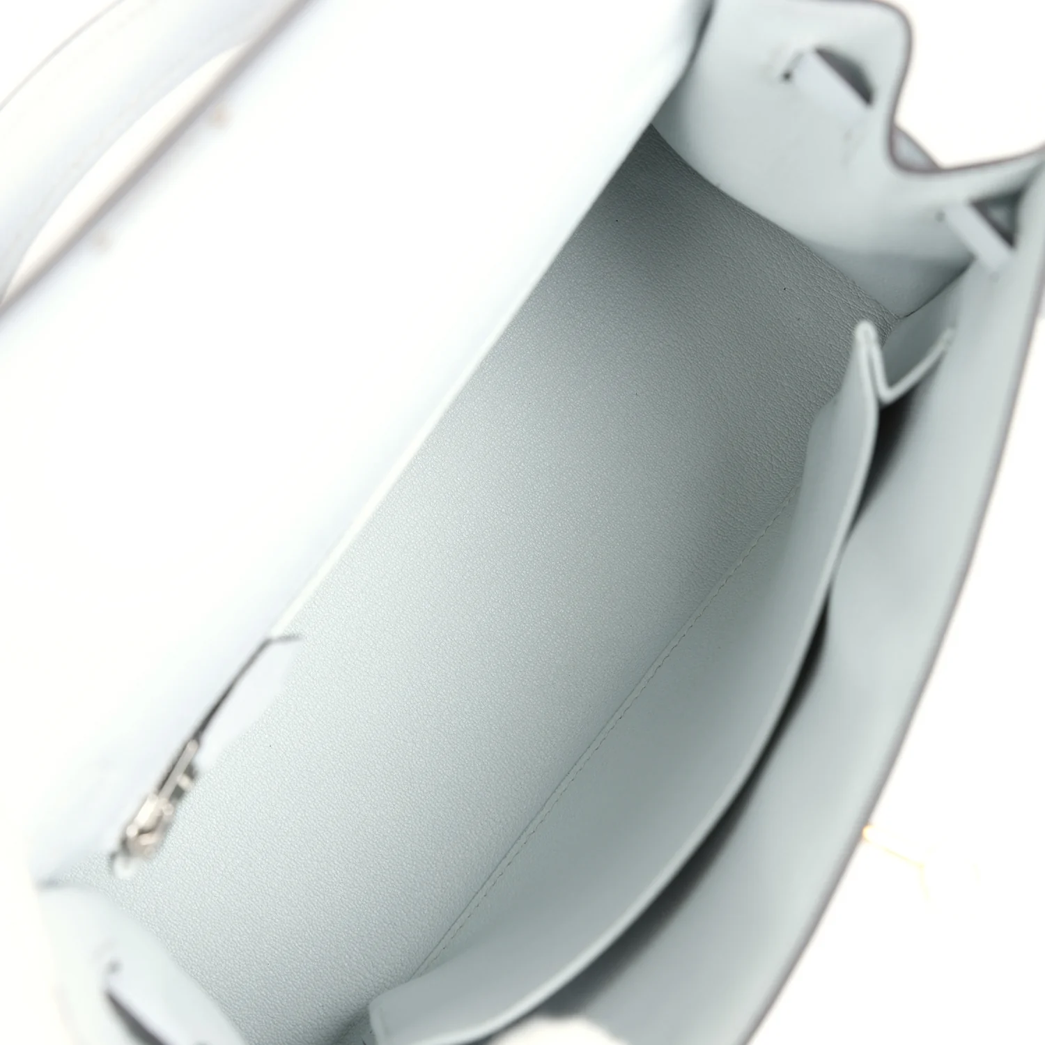 Replicate Hermes Kelly Sellier 25 Gris Platine Epsom Electrum Hardware(1:1 replica)