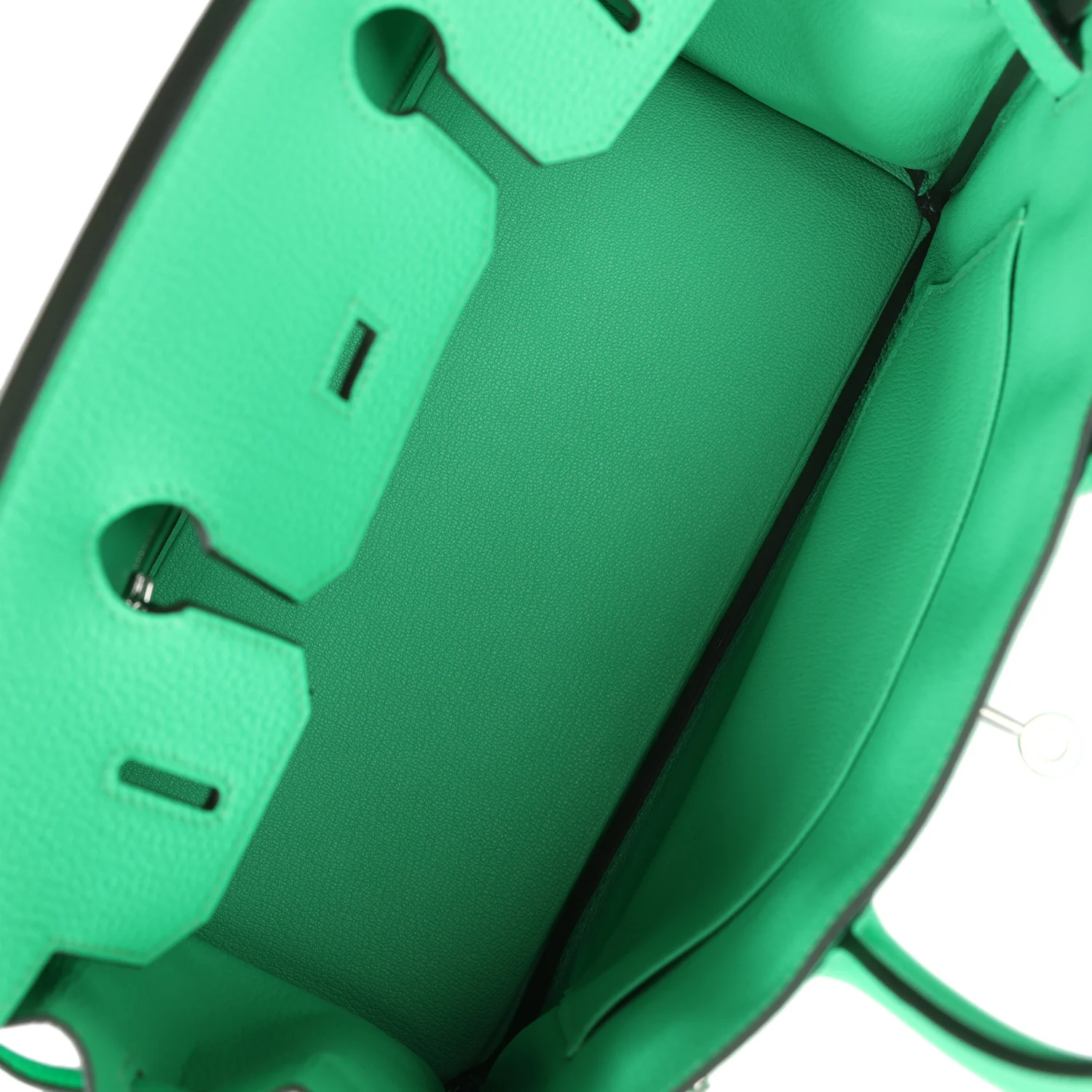 Replicate Hermes Birkin 30 Vert Comics Togo Palladium Hardware(1:1 replica)