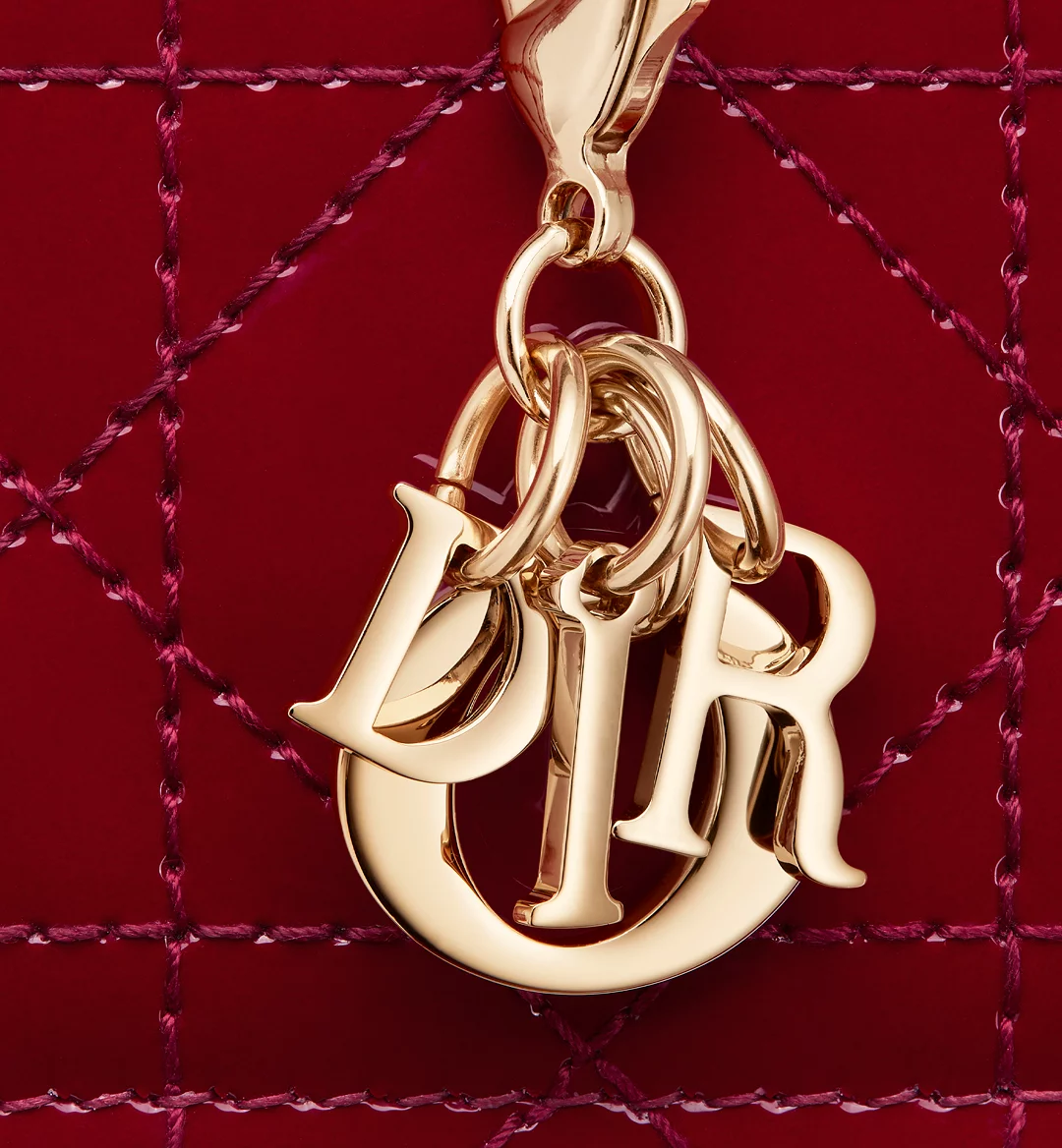 Replicate Lady Dior Freesia Card Holder(1:1 replica)